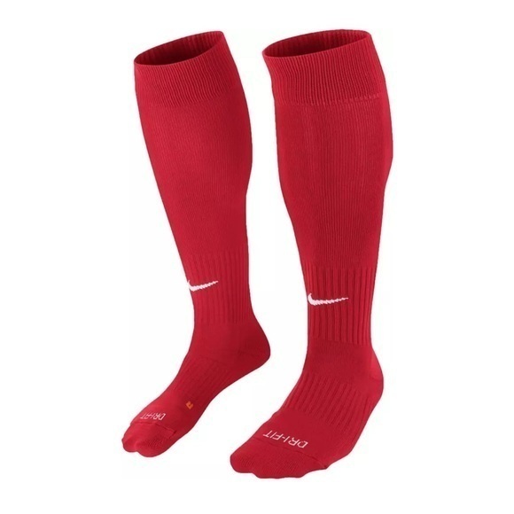 Nike Adult Classic II Cushion Over-the-Calf Soccer Socks Small University Red - Picture 1 of 4